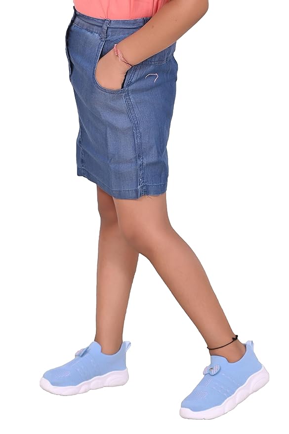 Cloth Bites Girls Casual Cotton Skirt for Kids | Casual Printed Skirts for Girls | Regular Skirts for Kids
