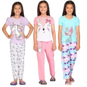 Cotton Night Suit - Stars